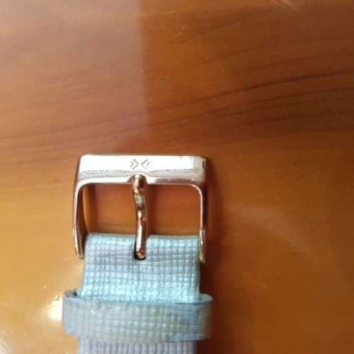 A STUNNING DANISH MADE "SKAGEN" ROSE GOLD DIAL #SKW2165 LADIES STAINLESS STEEL WATCH WITH DIAMANTE