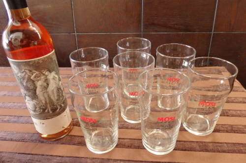 An amazing collection of ten assorted 500ml branded draught glasses - perfect for the bar!!!