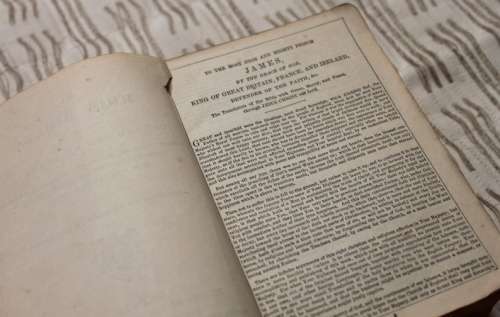 AN INCREDIBLE ANTIQUE (c1883) "OXFORD" HOLY BIBLE WITH LOADS OF CHARACTER AND CHARM