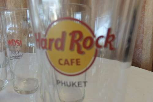 An amazing collection of ten assorted 500ml branded draught glasses - perfect for the bar!!!