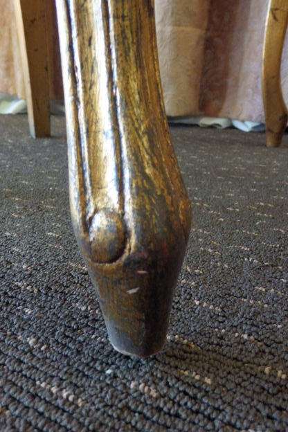 A FABULOUS LOUIS XVI OVAL BACK REVIVAL ARMCHAIR w/ INCREDIBLE CARVED DETAIL IN AMAZING CONDITION