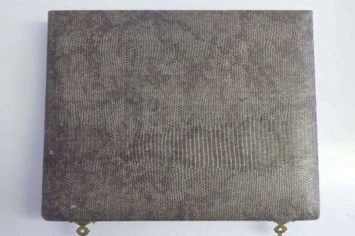 An incredible vintage Nickle silver (boxed) fish knife & fork set in amazing condition RS17