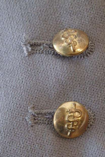 A FANTASTIC SADF MEDICAL CORPS MILITARY TUNIC WITH BADGES IN REMARKABLE CONDITION!!