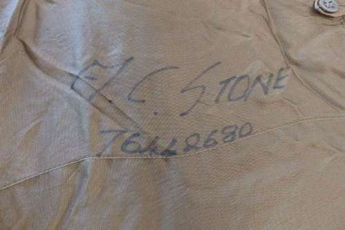 AN INCREDIBLE SADF MILITARY TUNIC WITH SPRINGBOK BADGES IN FANTASTIC CONDITION!!