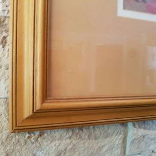 An incredible original signed & framed Dirk Adriaan Meerkotter mixed media "rural scene" painting