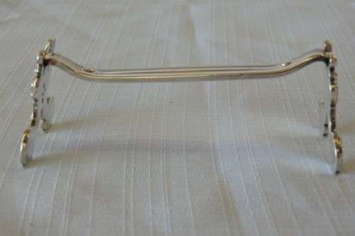 2x magnificent Christofle "Coquille Vendome Shell" Porte Couteaux silver plated knife rests | RS17