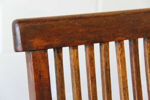 Five amazing modern wooden outdoor folding chairs in superb condition - bid/chair