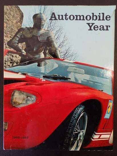 A superb & rare collectable ''Automobile Year 1966/67 edition (Annual Automobile Review)'' Issue #14