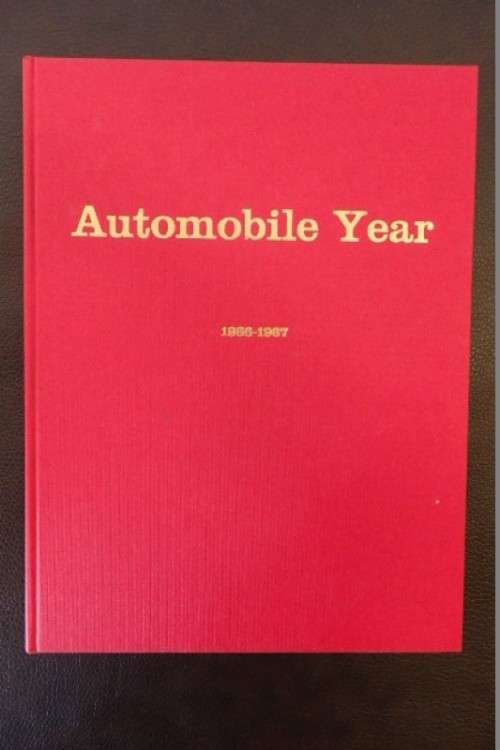 A superb & rare collectable ''Automobile Year 1966/67 edition (Annual Automobile Review)'' Issue #14