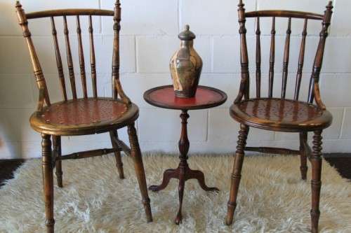 Two exquisite antique occasional chairs with gorgeous carved detailing in great condition -bid/chair