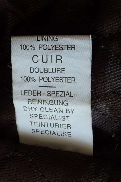 An awesome "Borghetti Bros". men's brown genuine leather jacket w/ quilted lining in great condition