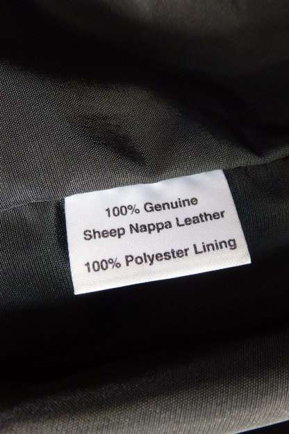 A stylish Italian made "Lancetti" gent's black genuine leather casual jacket in good condition!!!