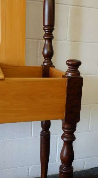 An absolutely magnificent tall Yellow wood and Imbuia hall stand in pristine condition!!!