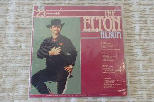 An awesome Elton John "The Elton Album - 23 Greatest Hits" (1983) double vinyl LP