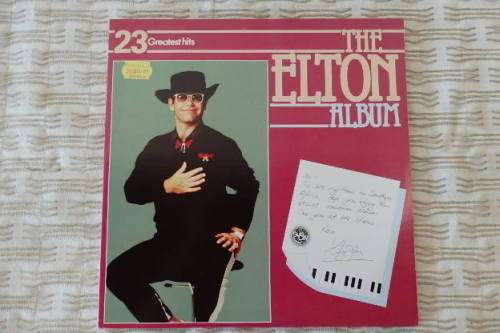 An awesome Elton John "The Elton Album - 23 Greatest Hits" (1983) double vinyl LP