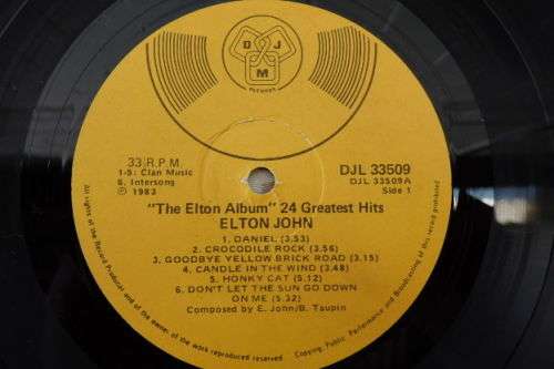 An awesome Elton John "The Elton Album - 23 Greatest Hits" (1983) double vinyl LP