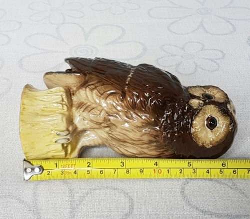 An amazing rare Royal Doulton "Whyte & Mackay Scotch Whiskey" "Tawny Owl" porcelain decanter