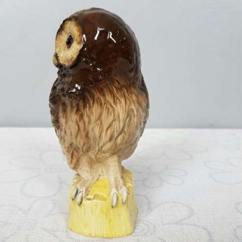 An amazing rare Royal Doulton "Whyte & Mackay Scotch Whiskey" "Tawny Owl" porcelain decanter