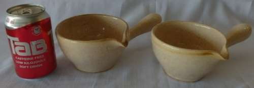 A beautiful job-lot of assorted stoneware crockery including soup bowls, boats, goblets and more
