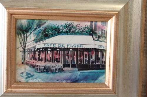 3x fabulously framed and signed Mike Fitzpatrick "French Series" prints - bid/print