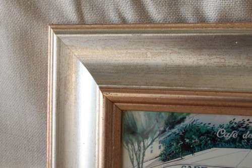 3x fabulously framed and signed Mike Fitzpatrick "French Series" prints - bid/print