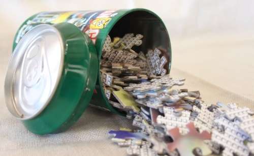 An awesome limited edition Proteas Fan Can jigsaw puzzle of JP Duminy in good condition RS17Sale