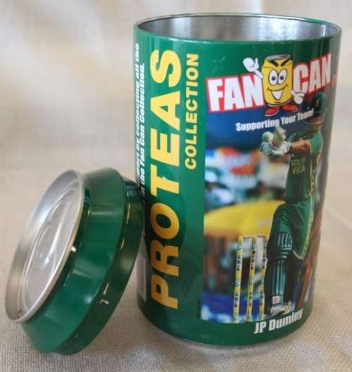 An awesome limited edition Proteas Fan Can jigsaw puzzle of JP Duminy in good condition RS17Sale