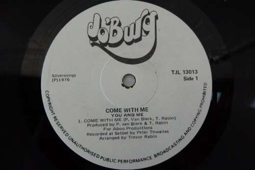 An incredible rare You and Me "Come With Me" (1976) vinyl LP in spectacular condition