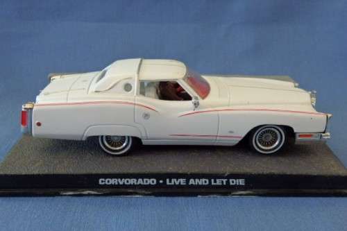 An awesome James Bond 007 "Corvorado'' die cast model car from the movie "Live and let die"