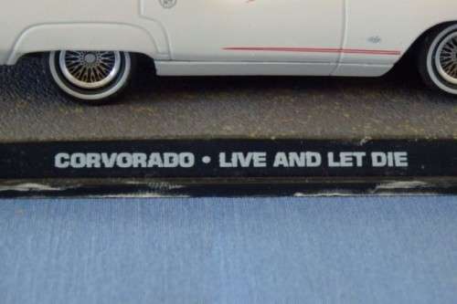 An awesome James Bond 007 "Corvorado'' die cast model car from the movie "Live and let die"