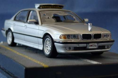 An awesome James Bond 007 "BMW 750iL'' die cast model car from the movie "Tomorrow Never Dies''