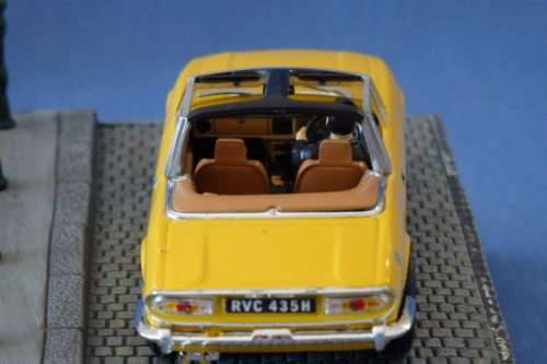 An awesome James Bond 007 "Triumph Stag'' die cast model car from the movie "Diamonds are forever''