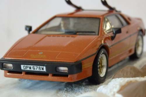 An awesome James Bond 007 "Lotus Esprit Turbo'' die cast model from the movie "For your eyes only''
