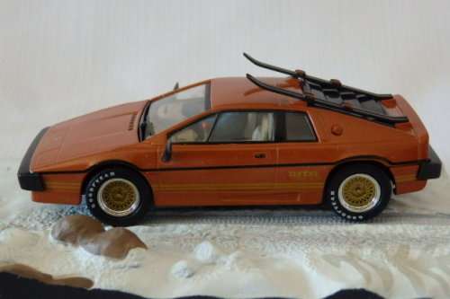 An awesome James Bond 007 "Lotus Esprit Turbo'' die cast model from the movie "For your eyes only''