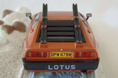 An awesome James Bond 007 "Lotus Esprit Turbo'' die cast model from the movie "For your eyes only''