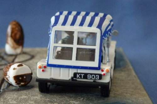 An awesome James Bond 007 "Mini Moke'' die cast model car from the movie "Live and let die''