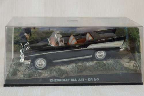 An awesome James Bond 007 "Chevrolet Bel Air'' die cast model car from the movie "Dr. No''