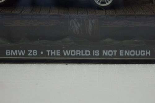 An awesome James Bond 007 "BMW Z8'' die cast model car from the movie "The world is not enough''