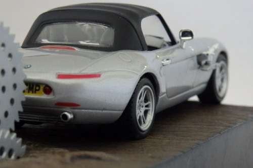 An awesome James Bond 007 "BMW Z8'' die cast model car from the movie "The world is not enough''