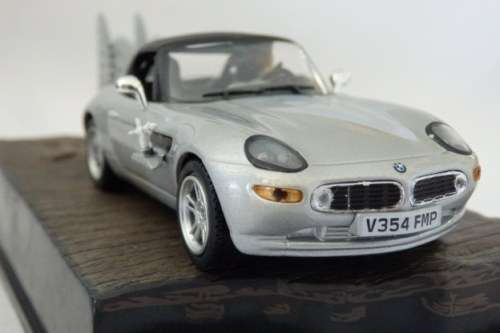 An awesome James Bond 007 "BMW Z8'' die cast model car from the movie "The world is not enough''