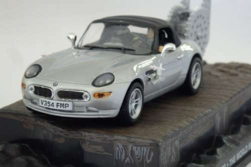 An awesome James Bond 007 "BMW Z8'' die cast model car from the movie "The world is not enough''