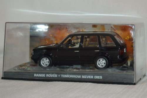 An awesome James Bond 007 "Range Rover'' die cast model car from the movie "Tomorrow never dies''