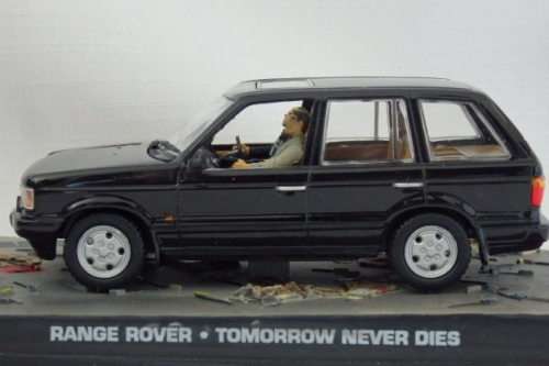 An awesome James Bond 007 "Range Rover'' die cast model car from the movie "Tomorrow never dies''