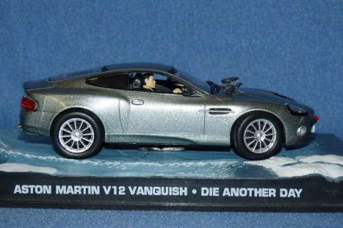 James Bond 007 "Aston Martin V12 Vanquish'' die cast model car from the movie "Die another day''