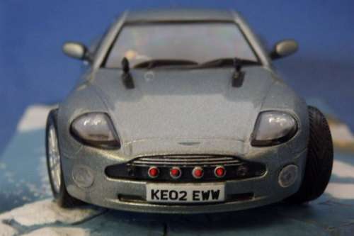 James Bond 007 "Aston Martin V12 Vanquish'' die cast model car from the movie "Die another day''