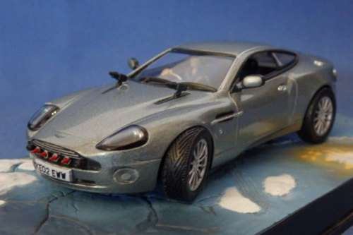 James Bond 007 "Aston Martin V12 Vanquish'' die cast model car from the movie "Die another day''