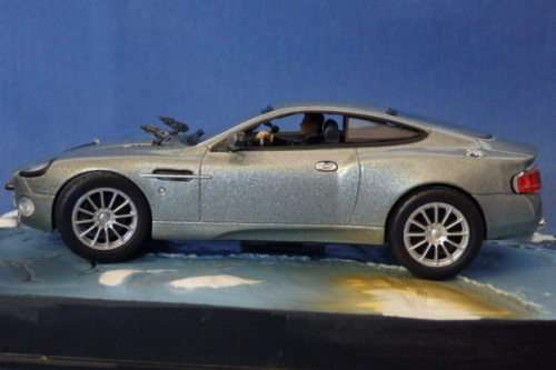 James Bond 007 "Aston Martin V12 Vanquish'' die cast model car from the movie "Die another day''