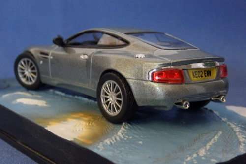 James Bond 007 "Aston Martin V12 Vanquish'' die cast model car from the movie "Die another day''