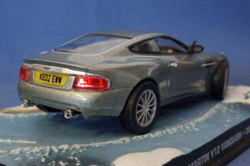 James Bond 007 "Aston Martin V12 Vanquish'' die cast model car from the movie "Die another day''