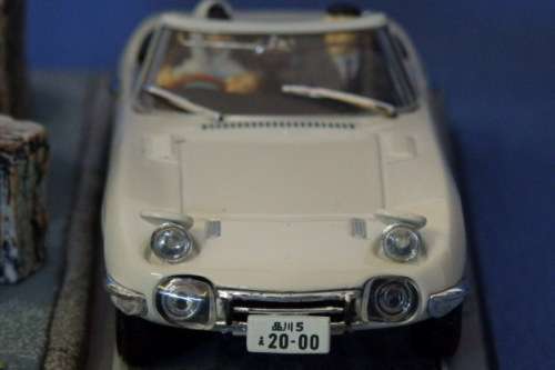 An awesome James Bond 007 "Toyota 2000 GT'' die cast model car from the movie "You only live twice''